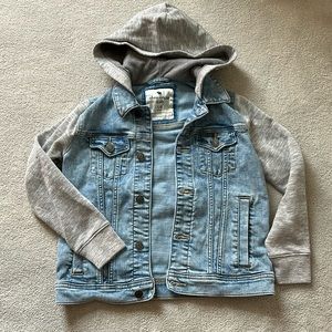 Youth Abercrombie Jean Jacket Hoodie